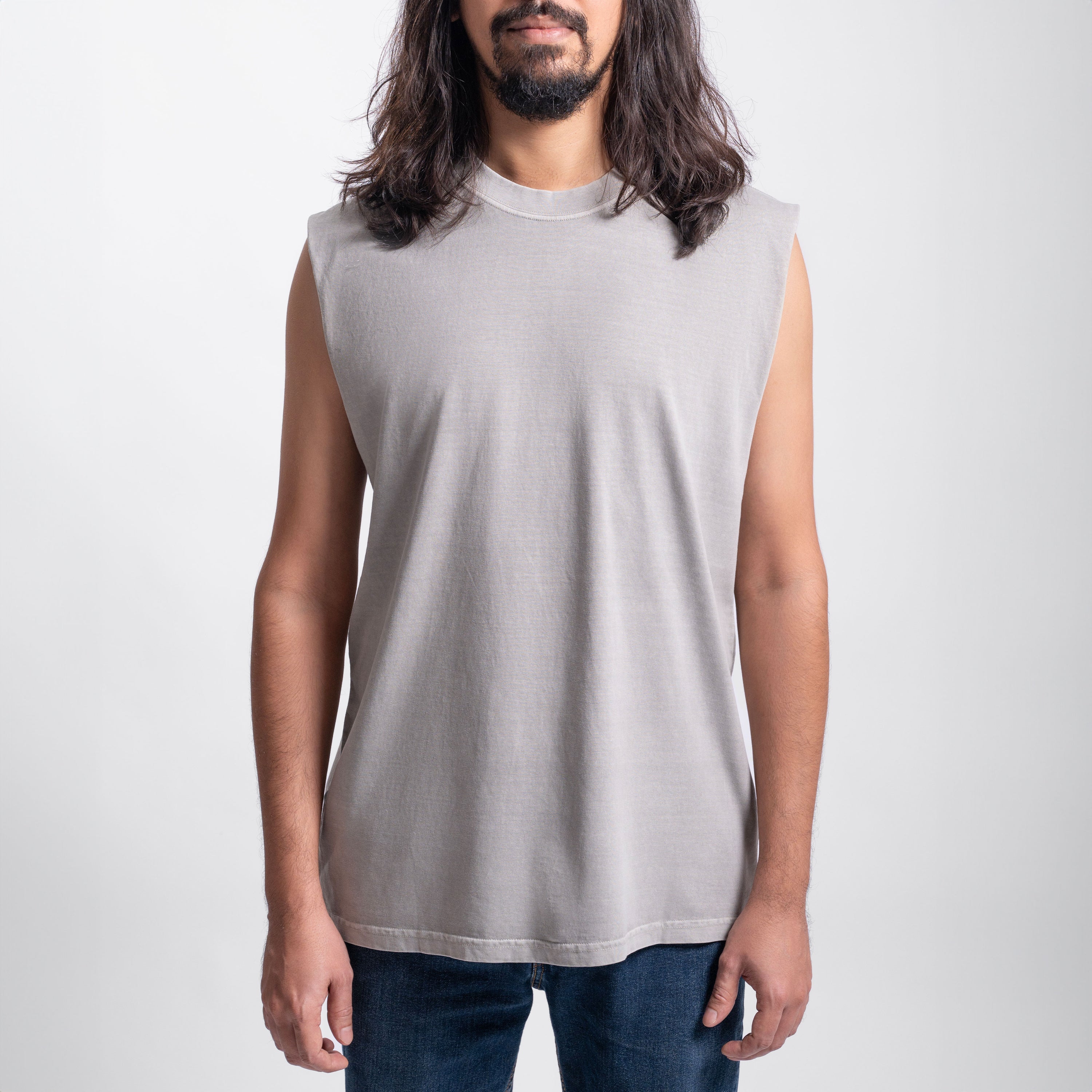 Men's Submerged Tank // Stone