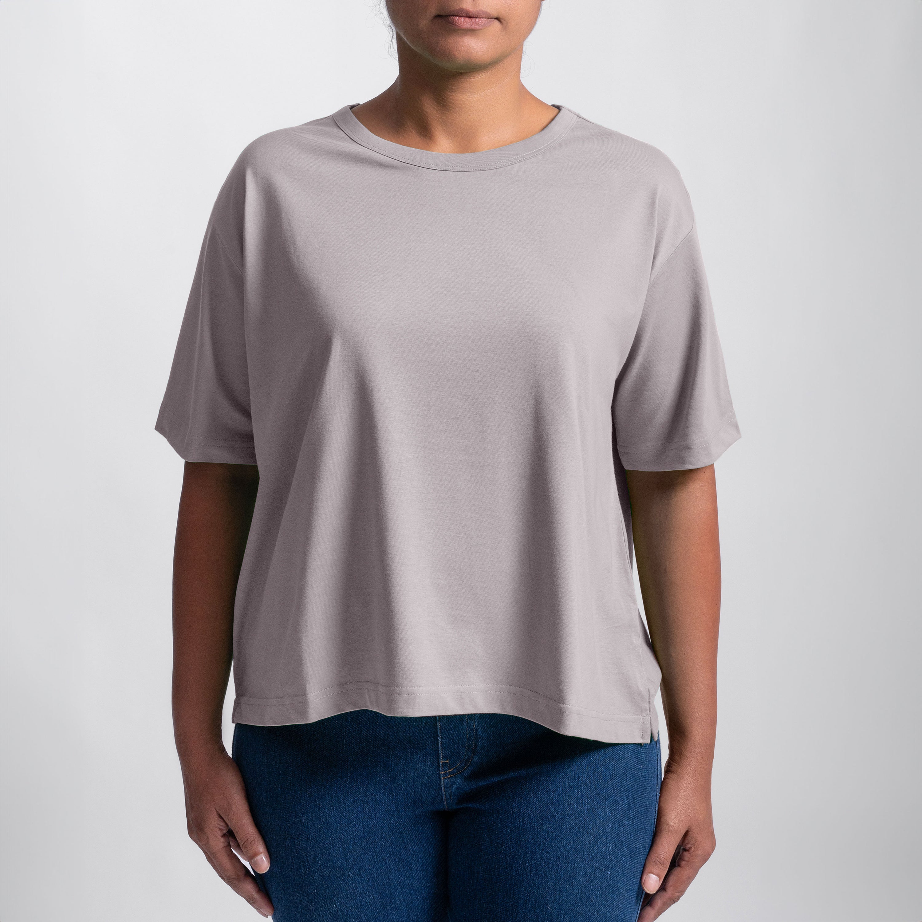 Women's Boxtee // Steel Grey